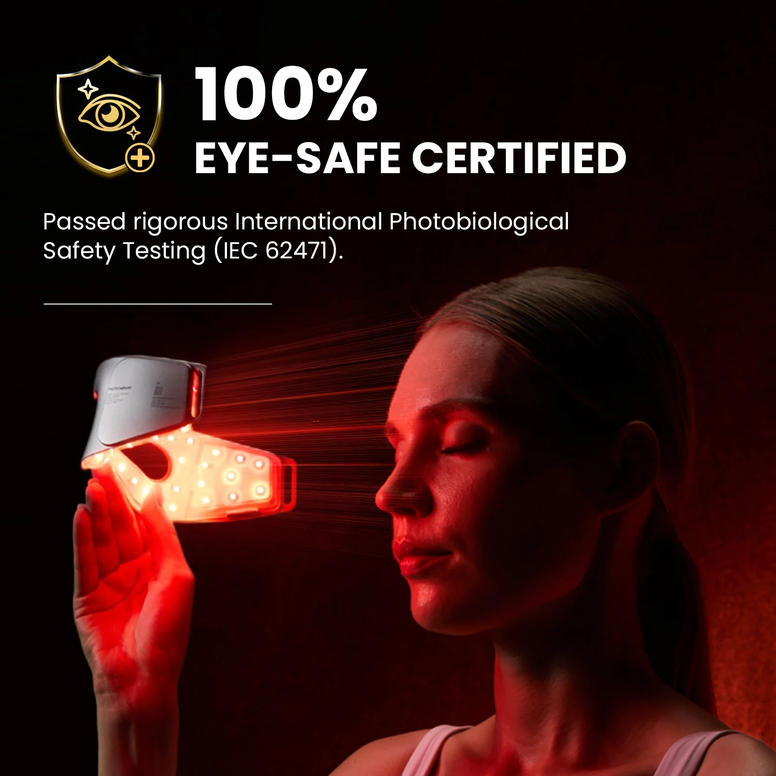 AMIRO Spectra LED Eye Mask - Image 3